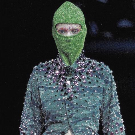 runway - fashion - glitter - pink - DAVF
jun takahashi - japan - japanese - mask
balaclava - 2000s Jun Takahashi, Runway Details, Love Art, Old Fashioned, Couture, Skin, Quick Saves, Design, Haute Couture