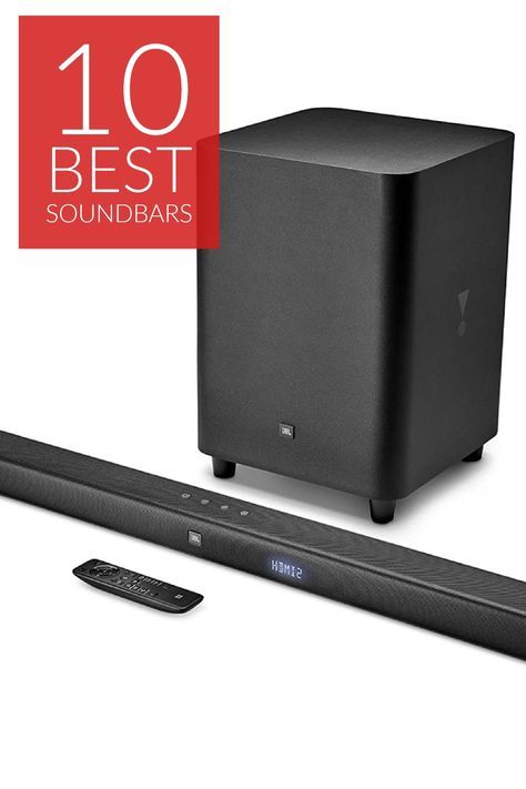 Want better-sounding audio from your TV? Grab one of these compact speaker systems and instantly amp up your home theater experience, without all the messy wires of a traditional setup. #soundbars #audio #technology Soundbar Ideas, Audio Room Design, Sound System Design, Latest Tv Unit Designs, Tv Showcase Design, Hifi Music System, Home Sound System, Tv Sound Bar, Tv Sound System