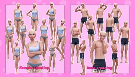 Blender Models, Sims 4 Dresses, Sims 4 Collections, Stunning Makeup, Sims 4 Mods Clothes, Standing Poses, Female Male, Male Poses, Portrait Poses