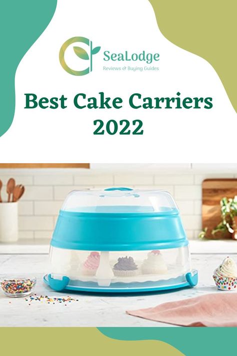 Best Cake Carriers 2022 | Cake Carrier | Best Cake Carriers | Top Cake Carriers Cake Carriers, Pie Carrier, Cake Storage, Cake Carrier, Best Cake, Delicious Cake, Buying Guide, Yummy Cakes, Cotton Candy Machine