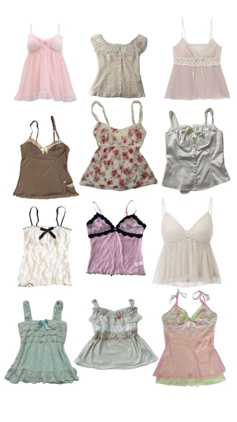 Beachcore Outfit, 2000s Clothes, 2000s Outfits, Cute Tank Tops, Cute Everyday Outfits, Really Cute Outfits, Girly Outfits, Dream Clothes, Creative Play