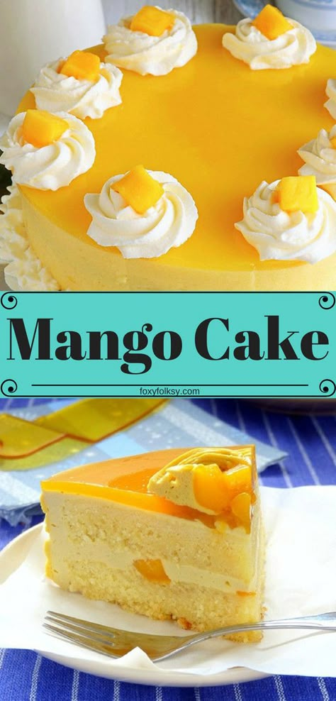 Eggless Pudding, Mango Cake Recipe, Cake Mango, Mango Dessert Recipes, Mango Dessert, Eggless Cake Recipe, Eggless Desserts, Mango Cake, Eggless Recipes