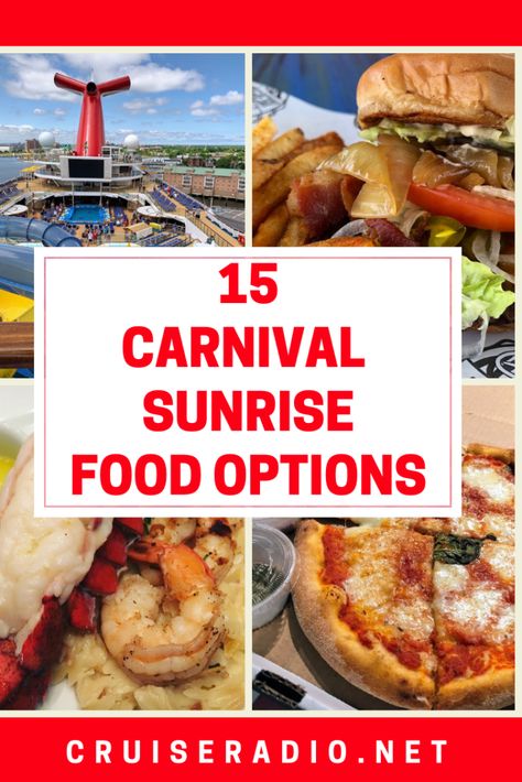 Carnival Cruise Copycat Recipes, Carnival Cruise Drinks Recipes, Carnival Eats Recipes, Carnival Cruise Recipes, Best Carnival Cruise Drinks, Carnival Sunrise, Carnival Cruise Food, Sunshine Food, Types Of Sushi Rolls