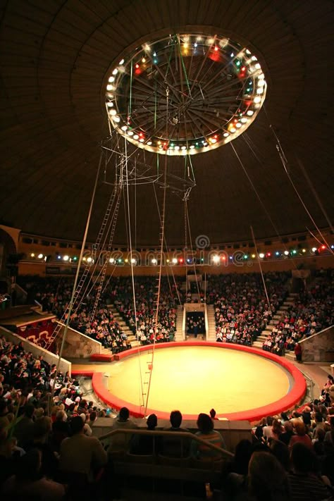 Modern circus. Brightly shined empty arena in modern circus , #spon, #Brightly, #circus, #Modern, #shined, #modern #ad Modern Circus, Midnight Mayhem, Circus Ring, Circus Lights, Circus Aesthetic, Dark Circus, Circus Performers, Night Circus, Circus Theme