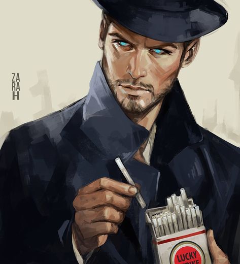 Zara ~ زهراء on Twitter: "My OC Ethan with his Lucky Strikes - Call of Cthulhu… " Cthulhu Art, Noir Detective, Call Of Cthulhu Rpg, Character Bank, Lovecraftian Horror, World Of Darkness, Call Of Cthulhu, Modern Fantasy, Game Ideas