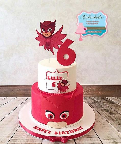 Owlette Birthday Cake, Owlette Party, Owlette Cake, Owlette Birthday Party, Pj Masks Birthday Cake, 4de Verjaardag, Pj Masks Birthday Party, Pj Mask Party, Pj Masks Birthday