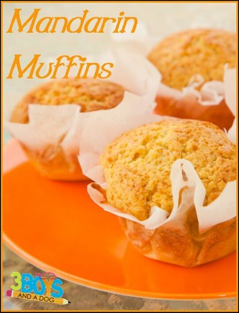 Mandarin Orange Muffins | Someone's in the Kitchen Mandarin Orange Muffins, Mandarin Muffins, Amazing Muffins, Magic Muffins, Mandarine Recipes, Orange Muffin Recipe, Satsuma Orange, Gf Sweets, Banana Recipe