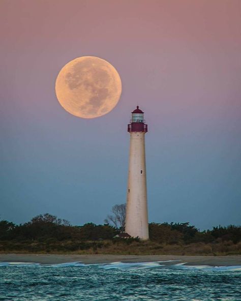 Super moon Nov.14, 2016 @ Cape May Lighthouse Cape May Lighthouse, Super Moon, Cape May, Moon Goddess, Jersey Shore, Moon Child, Lighthouse, Cape, Arch