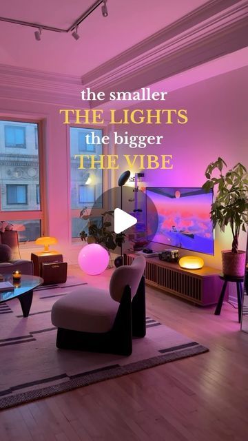 andrew maddock on Instagram: "small lights = big vibes, never too many lamps in my home. inspo from @im_ericwang #home #lighting #interiordesign" Aesthetic Room Lighting, Philips Hue Lighting Ideas, Hue Lighting Ideas, Hue Light, Small Lights, Philips Hue Lights, Light Ideas, Philips Hue, Home Inspo