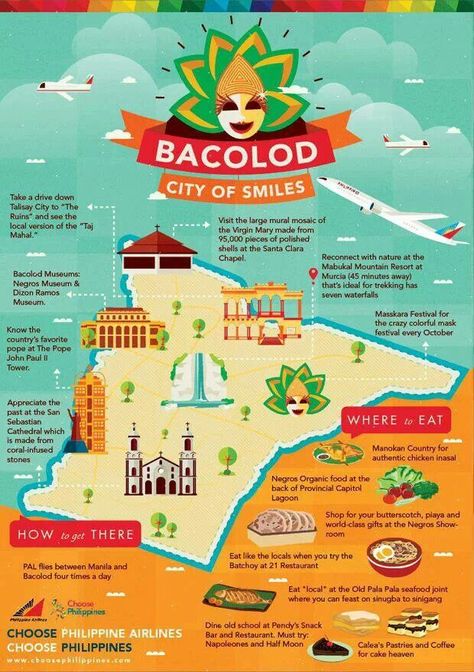 Bacolod Pasalubong Ideas, Travel Phillipines, Bacolod Philippines, Festival Magazine, Masskara Festival, Philippines Destinations, Philippines Vacation, Philippine Map, Bacolod City