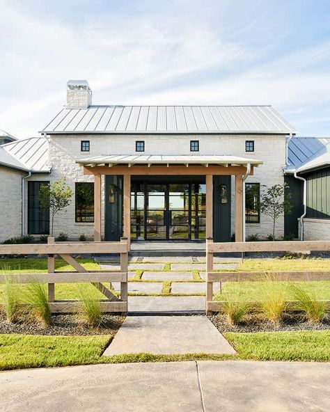 Texas by LH.Designs | 1stDibs Barn Office, House Rehab, Farm Style House, Fire Fly, Exterior Facade, Lauren Taylor, Hill Country Homes, San Angelo, Colorado Homes