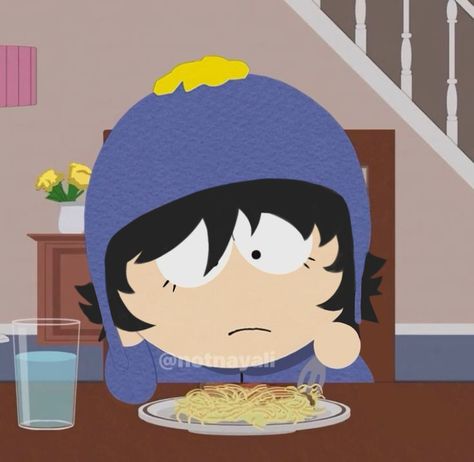 Craig Tucker Pfp, Tweek Pfp, Craig Fanart, Genderbent Characters, Yuri Park, South Park Game, Craig South Park, Craig Tucker, Coquette Girl