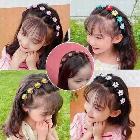 Princess Hairstyle, Kids Hairband, Mens Bags Fashion, Effortless Hairstyles, Hair Stylies, Princess Hairstyles, Smiley Faces, Unique Hairstyles, Stylish Hair