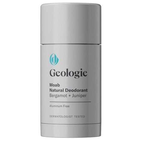 Amazon.com: Geologie Moab Natural Deodorant | Bergamot + Juniper Scent for Men & Women | Sensitive Skin Safe | Aluminum-Free, Baking Soda-Free, Dermatologist Tested, Vegan, Sulfate-Free, Paraben-Free | (2.6 oz) Deodorizing, Open Sky, Grooming Routine, Body Odor, Sulfate Free, Natural Deodorant, Amazon Com, Paraben Free, Bath Time