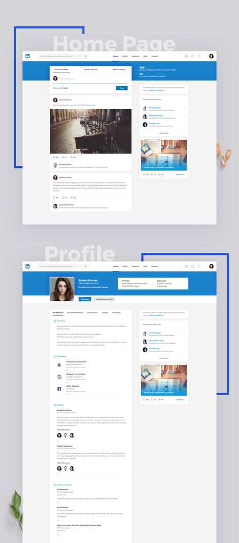 Linkedin Redesign, Job Page, Mobile Interface, Webpage Design, Single Mom Quotes, Dating Pictures, Website Designs, Social Media Pages, Profile Design