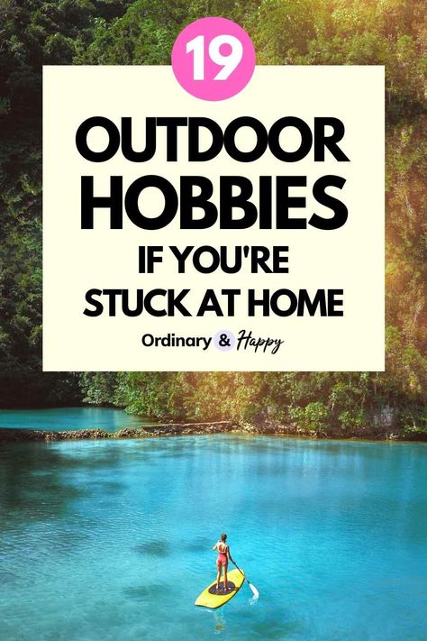 Active Things To Do When Bored, Fun Outdoor Activities For Adults, Outdoor Activities Adults, Outdoor Things To Do With Friends, Outdoor Hobbies For Women, Active Hobbies For Women, Nature Hobbies, Active Hobbies, Outdoorsy Lifestyle