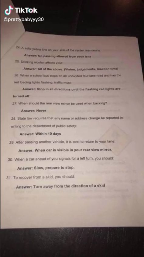 How To Pass My Permit Test, Learners Permit Study Guide, Permit Test Notes, Drivers Test Tips Passing, Drivers Permit Test, Driving Test Questions, Dmv Driving Test, Dmv Permit Test, Learning To Drive Tips