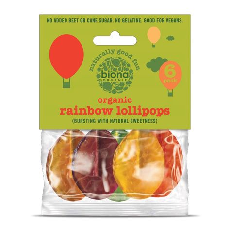 Packaging. Fruit Lollies, Ice Lolly Recipes, Organic Supermarket, Real Fruit Juice, Healthy Crisps, Rainbow Lollipops, Big Chocolate, Dried Bananas, Dried Blueberries