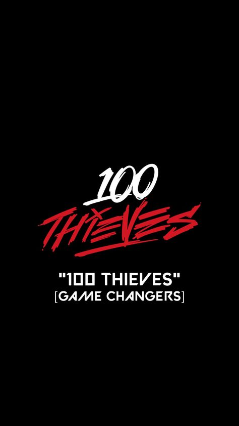 100 Thieves Wallpaper, 100 Thieves, Skin Logo, Drawing Wallpaper, Black Wallpaper Iphone, Hunter Anime, Gaming Wallpapers, Anime Pics, Football Wallpaper