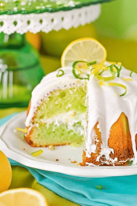 Zesty Lime Bundt Cake - Recipes, Tasks & Tools Lime Bundt Cake Recipe, Lime Bundt Cake, Bundt Cake Recipe, Lime Peel, Vanilla Cake Mixes, Bundt Cakes Recipes, Bundt Cakes, Cake Lover, Cake Ingredients