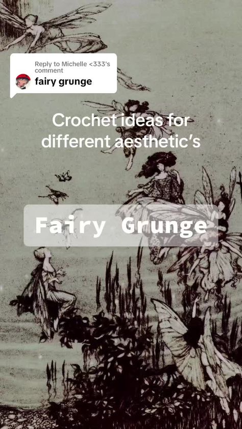 Replying to @Michelle <333 These are all very similar, I’m very sorry for that #crochet #crochetideas💕 #crochettok #fairygrunge #fairycore Fairygrunge Crochet, Fairy Grunge Crochet, Crochet Grunge, Crochet Fairycore, Fairycore Crochet, Grunge Crochet, Very Sorry, Fairy Grunge, Fairy Core