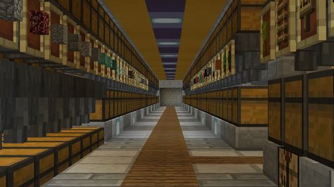 The official 'show your storage thread'! | Empire Minecraft Minecraft Storage System, Empire Minecraft, Minecraft Storage, Granite Polish, The Future Is Now, Main Entrance, Two Year Olds, Public Service, Lighting System