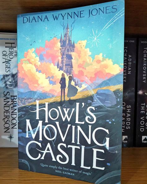 New #bookreview on the blog today! This time looking at the delightfully whimsical Howl's Moving Castle by Diana Wynne Jones. https://www.alankdell.co.uk/blog/book-review-howls-moving-castle #bookstagram #bookstagrammer #booksworthreading #howlsmovingcastle #studioghibli #dianawynnejones #yafantasy #fantasy Howl's Moving Castle Book, Diana Wynne Jones, Library Inspiration, Adventure Novels, Howl's Moving Castle, Fantasy Magic, Book Community, Creative Workshop, Howls Moving Castle