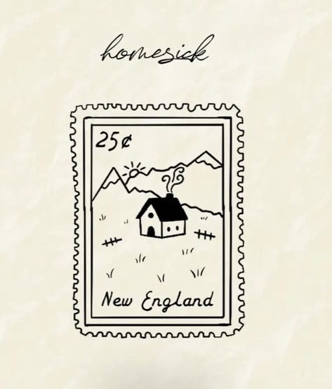 Cottage Tattoo Simple, Tattoos For Hometown, Roomate Tattoo Idea, First Home Tattoo, Homesick Noah Kahan Tattoo, House Stamp Tattoo, Small Noah Kahan Tattoo, Childhood Home Tattoo Ideas, Maine Noah Kahan Tattoo