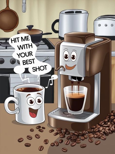 Coffee Time Morning Funny, Coffee Time Morning, Morning Coffee Funny, Thanksgiving Coffee, Coffee Jokes, Sunday Morning Coffee, Coffee Cartoon, Good Morning Coffee Gif, Good Morning Funny Pictures