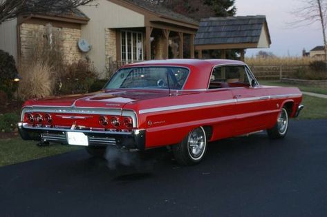 1964 Impala Ss, 1964 Chevy Impala Ss, Turbo Fire, 1967 Chevy Impala Cherry Red, Chevy Impala Ss, Hurst Shifter, 64 Impala, Impala Ss, Chevy Impala