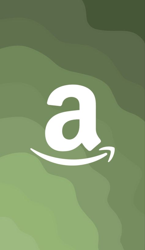 App Icon Amazon, Iphone Widgets, Green Aesthetic, App Icon, Sage Green, Iphone, Green