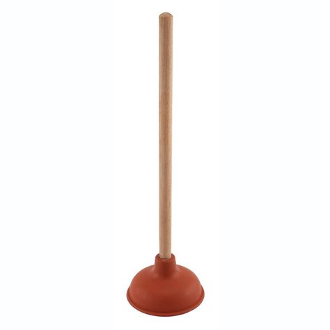 Prime-Line MP56750 Plunger, 6-Inch, Light Duty, Rubber Cup, Red, Wooden Handle, Pack of 1, #Ad #Plunger, #Ad, #Inch, #Light, #Prime Plungers, Plumbing Repair, Classic Bathroom, Toilet Design, Cleaning Equipment, High Fashion Home, Light Wood, Wood Handle, Wooden Handles