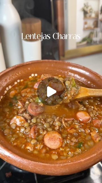 Maria Guzman on Instagram: "Lentejas Charras #lentejas #lentejascharras #fyp #recetas #easyrecipes #cooking #cookdinnerwithme #explorepage #sahm" Mexican Lentejas, Soups, Easy Meals, Favorite Recipes, Instagram