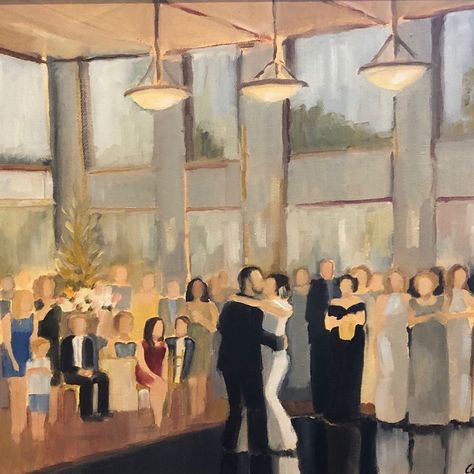 Carol Barksdale on Instagram: “I was honored to do a Live Event painting for this sweet couple’s wedding reception. What a way to commemorate such a lovely event! .…” Wedding Artist, Digital Abstract, Live Painting, Wedding 2025, Artistic Wedding, Mini Wedding, Wedding Art, Sweet Couple, Painting Abstract