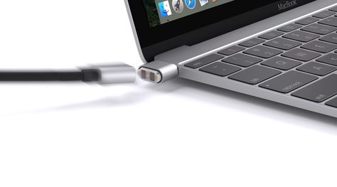 Griffin gives Apple's Macbook its missing Magsafe plug Magnetic Charger Cable, Magnetic Charger, High Tech Gadgets, Phone Gadgets, Apple Laptop, New Inventions, New Macbook, Mac Laptop, Power Plug