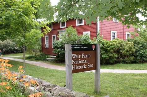 Weir Farm National Historic Site in Connecticut - currently closed to the public, so I'll have to check before we plan to go there. Gorgeous Landscapes, Connecticut Travel, New England Travel, Vintage Hawaii, Summer Home, Hawaii Beaches, A Town, Nature Trail, Beach Hotels