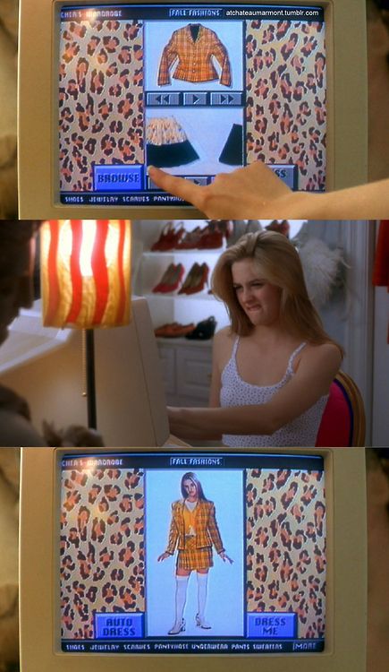 advice from cher...but seriously, how is it 2013 and i still don't have this closet in my life?! Outfit Picker, Clueless Quotes, Clueless Aesthetic, Clueless Movie, Outfit Generator, Clueless Cher, Clueless 1995, Ugh As If, Cher Clueless