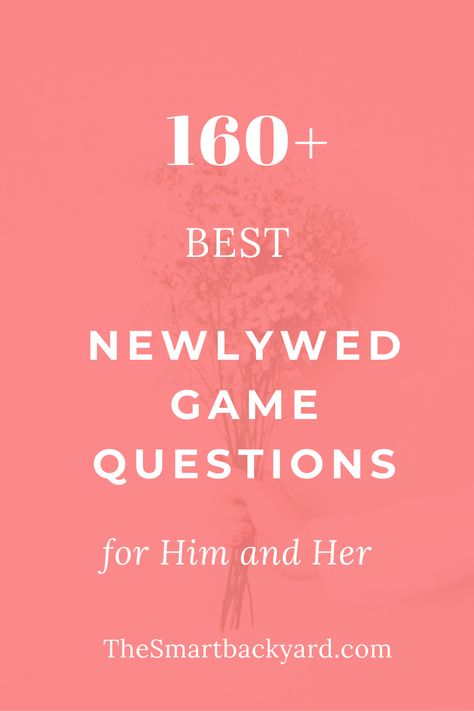 Newlywed Game Questions img Newlywed Game Questions For Friends, Funny Newlywed Game Questions, Not So Newlywed Game Questions, Dating Game Questions, Bridal Shower Newlywed Game, Questions For Him, Newlywed Game Questions, Christmas Questions, Boyfriend Questions