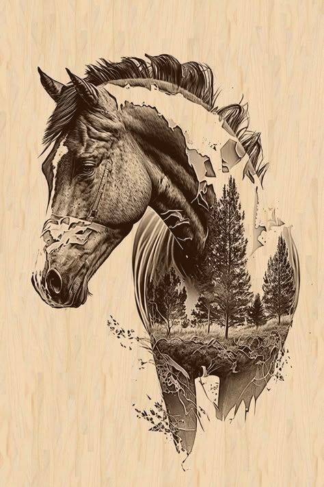 Bronc Riding Tattoos, Horse Tattoo Sleeve, Western Decorations, Western Tattoo, Famous People In History, Diy Laser Engraver, Horse Tattoo Design, Bronc Riding, Country Tattoos