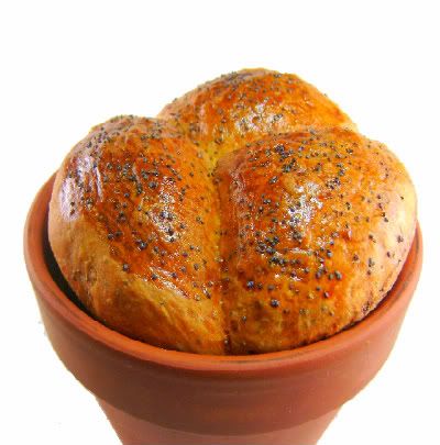 One Perfect Bite: Flower Pot Bread - Blue Monday Flower Pot Bread, Clay Pot Cooking Recipes, Pot Bread, Junction City, Breads & Buns, Blue Monday, Willamette Valley, Clay Pot, Dinner Rolls