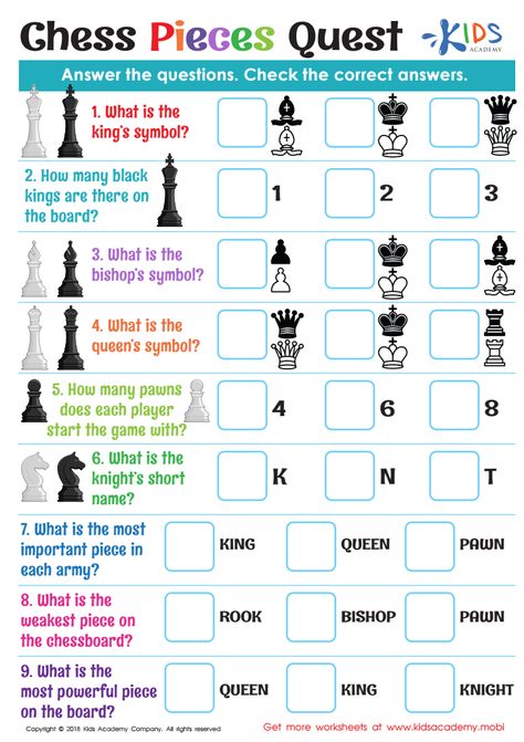 Chess Club Activities, Chess Cheat Sheet For Kids, Chess Activities For Kids, Chess Worksheets, Chess For Kids, Chess Party, Learning Chess, Beginner Chess, Chess Tricks