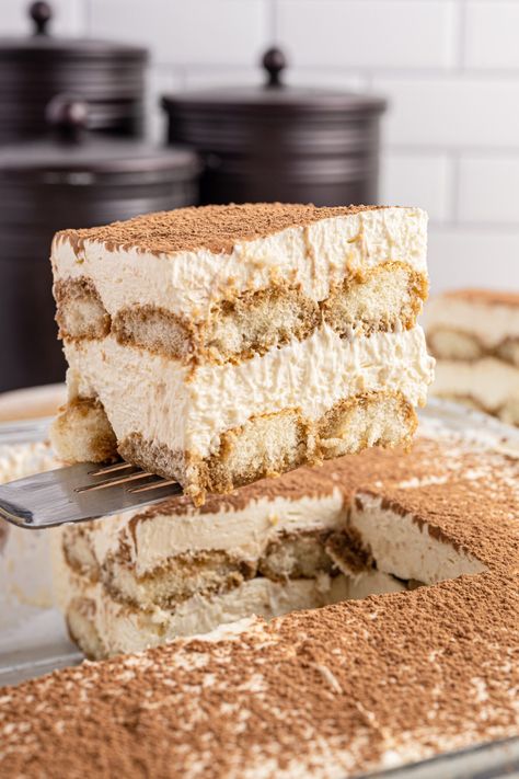 Easy Tiramisu - My Incredible Recipes Different Flavors Of Tiramisu, Easy Tiramisu Recipe Simple, Tiramisu Without Mascarpone, Tiramisu Cake Recipe, Easy Tiramisu, Easy Tiramisu Recipe, Lady Finger Cookies, Box Cakes, Tiramisu Dessert