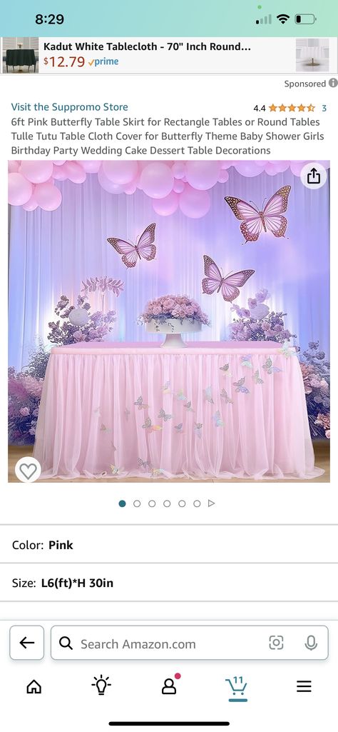 Butterfly Theme Sweet Table, Butterfly Theme Desert Table, Butterfly Dessert Table Ideas, Butterfly Dessert Table, Wedding Cake Dessert Table, Butterfly Birthday Theme, Butterfly Baby Shower Theme, Fairy Baby Showers, Fairy Baby