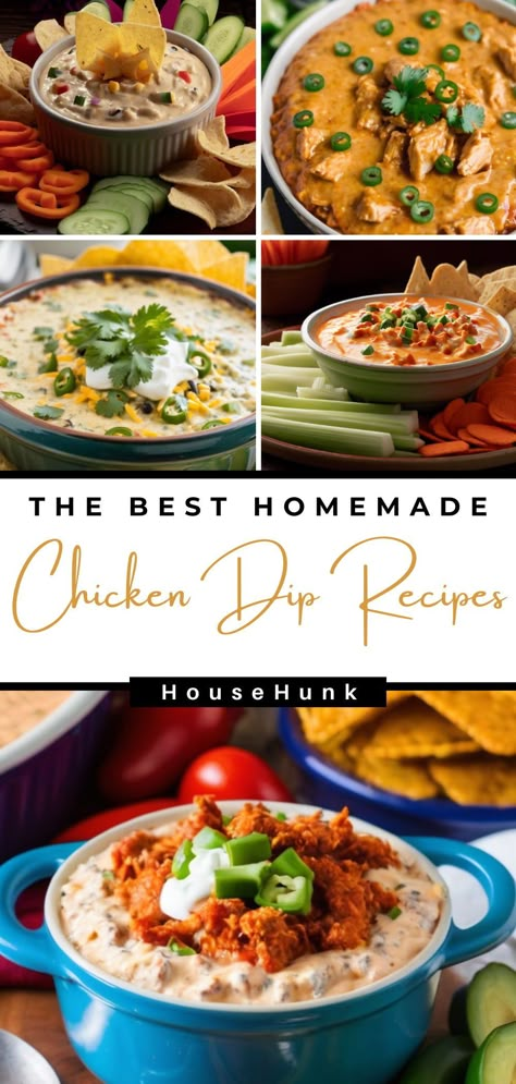 Take your snacking to the next level with these 20 irresistible chicken dip recipes! From creamy classics to zesty sensations, there's a dip for every palate. Perfect for parties, game days, or just a flavorful snack. Dive into rich flavors with tender chicken in every dip. Grab your favorite dippers and let the dipping begin! Chicken Dip Recipes, Cream Cheese Chicken Dip, Hot Chicken Dip, Superbowl Foods, Bbq Chicken Dip, Hot Dips, Leftover Chicken Breast, Chicken Dip Recipe, Chicken Appetizers