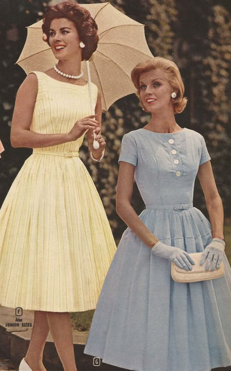 Stile Pin Up, Decades Fashion, 1960 Fashion, Fashion 50s, Vintage Fashion 1950s, 1950 Fashion, Fashion 1950s, Vestidos Vintage, Rock Design