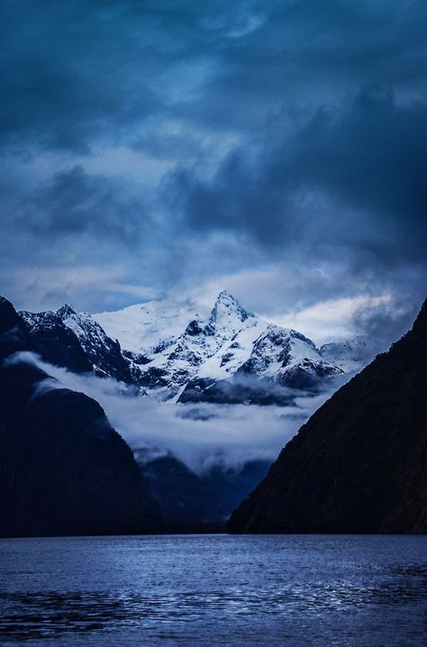 https://flic.kr/p/nUVD7T | image (9) Milford Sound, 다크 판타지, Shakira, Planet Earth, Amazing Nature, Beautiful World, Beautiful Landscapes, Wonders Of The World, At Night