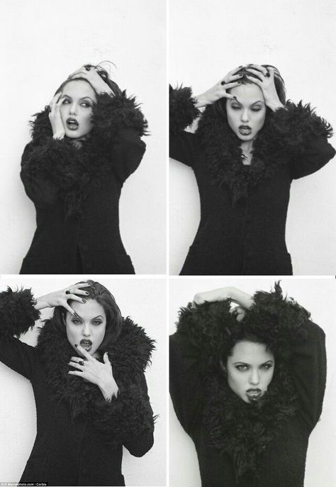 Angelina Jolie Photoshoot, Angelina Jolie 90s, Fashion Magazine Layout, Diy Dye, Expressions Photography, Runway Fashion Couture, Character Board, 90s Model, 90s Models