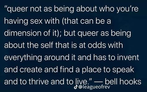 Queer Quote, Intersectional Feminism, Queer Art, Pretty Words, The Words, Beautiful Words, Cool Words, Life Lessons, Me Quotes