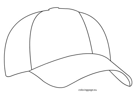 baseball-cap Baseball Hat Template Free Printable, Baseball Cap Drawing, Cap Sketch, Baseball Quilts, Cap Illustration, Baseball Quilt, Cap Drawing, Finger Puppet Patterns, Sports Coloring Pages