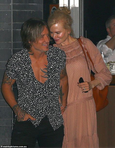 Nicole Kidman holds hands with husband Keith Urban as they leave a Japanese restaurant | Daily Mail Online Nicole Kidman Husband, Keith Urban Nicole Kidman, Nicole Kidman Keith Urban, 15th Wedding Anniversary, Hold Hands, Date Night In, Keith Urban, Japanese Restaurant, Nicole Kidman